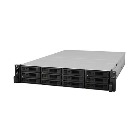 RackStation 12-bay (up to 36-bay); Xeon D-1541 Octa Core 2.1 GHz; 8GB DDR4 ECC UDIMM RAM (up to 64GB); 4xGbE; 2x10GbE; 2x USB3.0